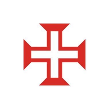 İsa haçı sırası, vektör tasarımı