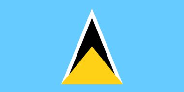 Aziz Lucia bayrağı, vektör tasarımı