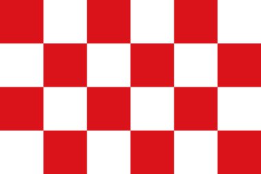 Kuzey Brabant bayrağı, vektör tasarımı