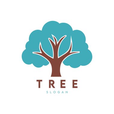 Markan için Sanatsal Ağaç Logosu Tasarımı