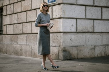 Lisa Aiken, Paris Moda Haftası Kadın Giyim / Kış 20-21 programında MIU 'nun dışında görüldü..