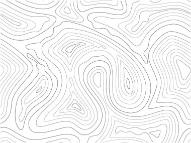 topografik kontur çizgileri haritası kusursuz desen