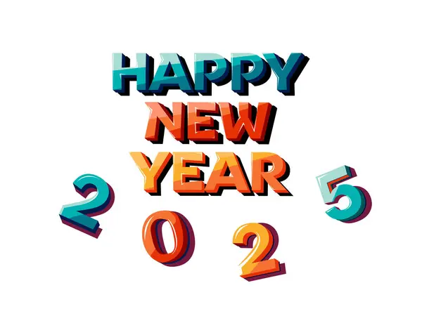 Mutlu yıllar 2025 Festival Vekil tebrik kartı.