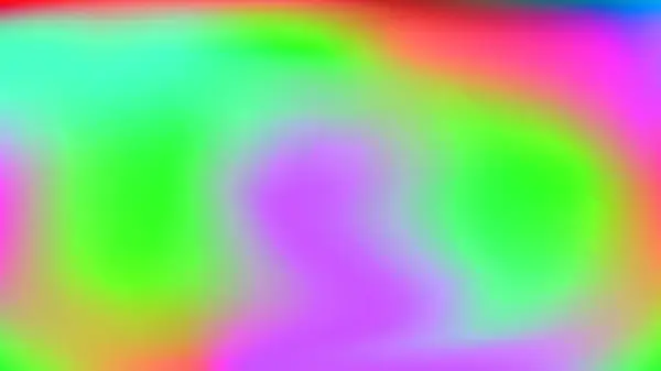 Beautiful, neon-colored silk gradient background with flowing green, red, neon-purple rainbow spots in blue and pink tones. Chromatic feel ideal for art posters, web, baners and social media