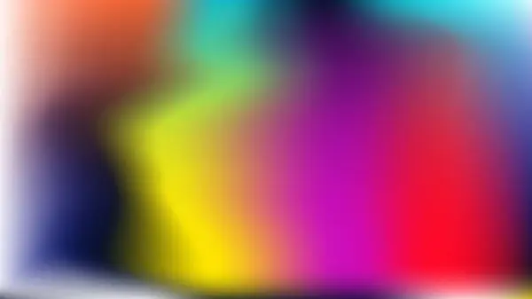 Psychedelic rainbow print. Multicolored mockup blurred ads poster. Lime white yellow red coral blue purple orange blur fog. Wallpaper for web, presentation, cards, flyers. Neon festival background.