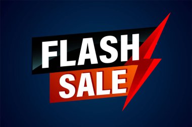 flash sale poster afişi grafik tasarım logo simgesi sosyal medya web sitesi kuponu