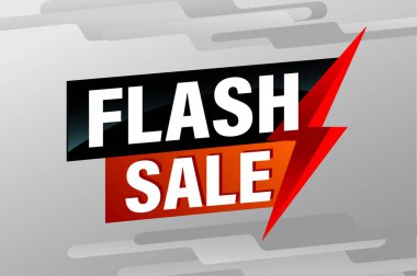 flash sale poster afişi grafik tasarım logo simgesi sosyal medya web sitesi kuponu