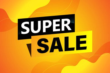 süper satış poster afişi grafik tasarım logo simgesi sosyal medya web sitesi kuponu