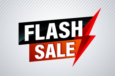 flash sale poster afişi grafik tasarım logo simgesi sosyal medya web sitesi kuponu