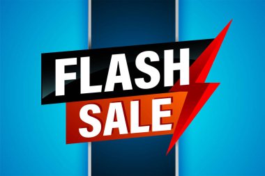 flash sale poster afişi grafik tasarım logo simgesi sosyal medya web sitesi kuponu