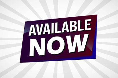 Şimdi kullanılabilir poster afiş grafik tasarımı logo simgesi sosyal medya web sitesi kuponu