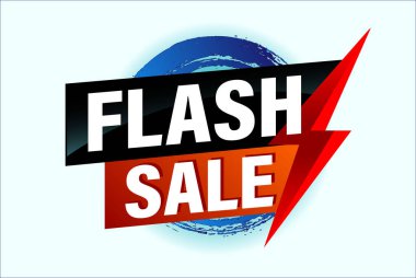 flash sale poster afişi grafik tasarım logo simgesi sosyal medya web sitesi kuponu