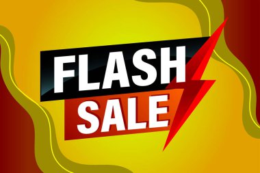 flash sale poster afişi grafik tasarım logo simgesi sosyal medya web sitesi kuponu