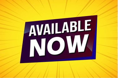 Şimdi kullanılabilir poster afiş grafik tasarımı logo simgesi sosyal medya web sitesi kuponu