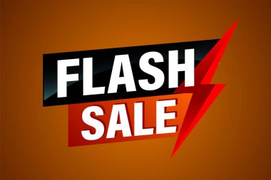 flash sale poster afişi grafik tasarım logo simgesi sosyal medya web sitesi kuponu