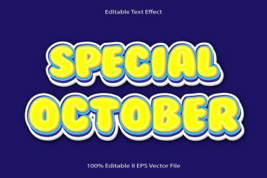 Özel Ekim Düzenlenebilir Metin Efekti 3d Kabartma Gradyan Biçimi