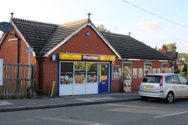 Syston, Leicestershire, İngiltere, 25 Temmuz 2023 Melton Yolu, Syston, bir yaz öğleden sonra