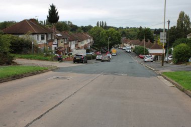 Leicester, Leicestershire, İngiltere, 1 Ekim 2023, Halifax Yolu, Red Hill Yolu, Residential Caddesi.