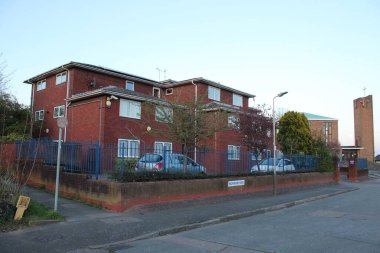 Leicester, Leicestershire, İngiltere, 24 Mart 2024 Harrison Court Bakım Evi, Packwoo