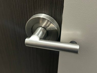 Paslanmaz Çelik Modern Kapı Kilitleme Kolu Ahşap Kapı