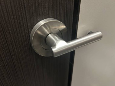 Paslanmaz Çelik Modern Kapı Kilitleme Kolu Ahşap Kapı