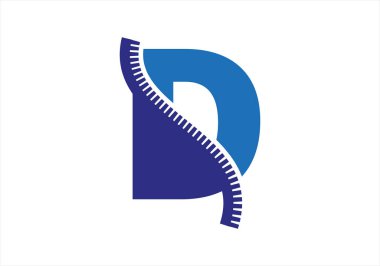 Vites şablonu logosuna sahip ilk D