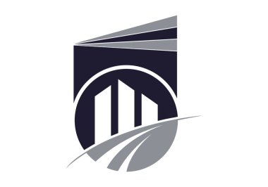 Açık Kitap Logosu Eğitimi Düz Vektör Tasarımı