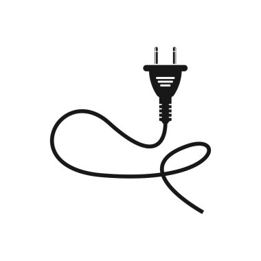 elektrik dolgu ikonu vektör illüstrasyonu