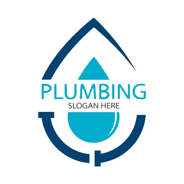 boru suyu onarım logosu dizayn şablonu