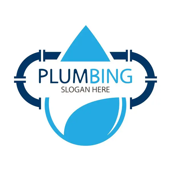 Tesisat logosu tasarım şablonu çizimi