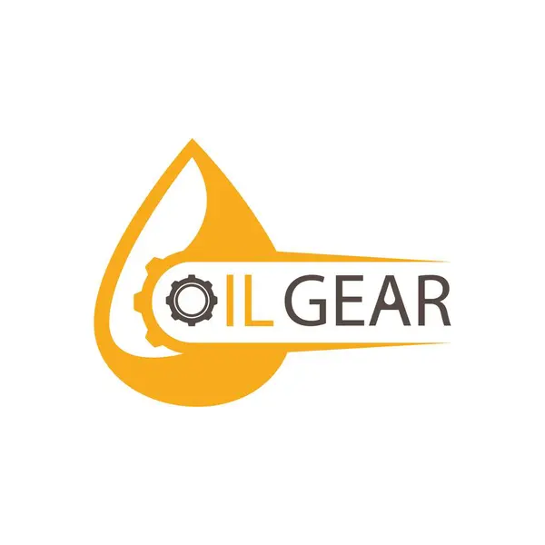 yağ logosu tasarım vektörünü yağlıyor