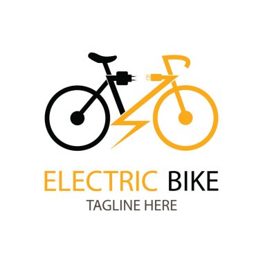 elektrikli bisiklet logosu tasarımı çizimi