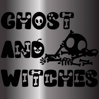 Cadılar Bayramı Hayaleti ve Cadıların Tasarımı 