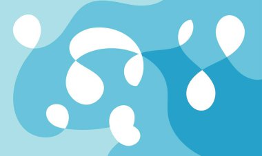 Background Abstract template banner with blue color design with liquid shape.modern minimalist design template