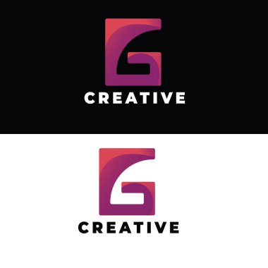 G logosu Markanızın Kimliği için Modern ve Yaratıcı Tasarım Kavramları 