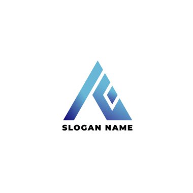 Modern Üçgen Logosu, Geometrik, Ticari Markalar İçin Minimalist Tasarım, Ticari Markalar İçin A Logosu, Özelleştirilebilir A Logosu A Logosu Marka Simgesi, Modern A Harfi Şirket Logosu.