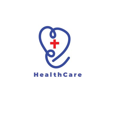 Modern Sağlık logoları ve tıbbi ve eczane konularının ikonları