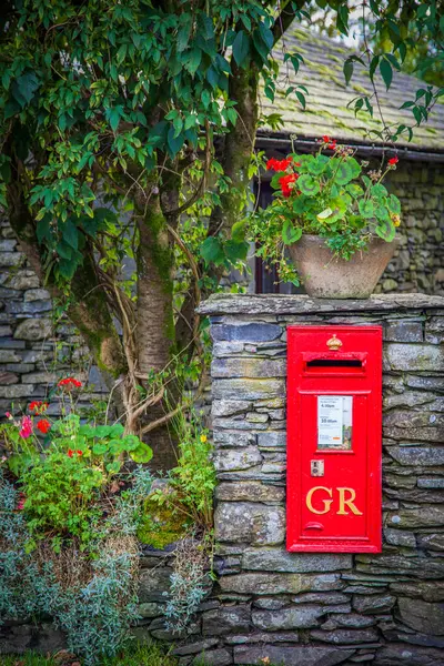 Old Georgian Village Post Box — Stock Photo, Image