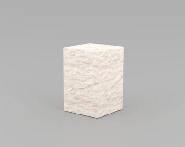 Profesyonel Sunumlar için Geometrik Arkaplan Temiz Taş Podyumu. 3