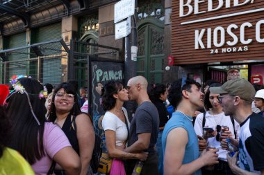 LGBTQ Onur Yürüyüşü, Ulusal Kongre, Buenos Aires, Arjantin, 4 Kasım 2023.