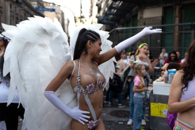 LGBTQ Onur Yürüyüşü, Ulusal Kongre, Buenos Aires, Arjantin, 4 Kasım 2023.