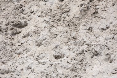 Beyaz kum dokusu yığını. Dışarıda doğal kum deseni var..