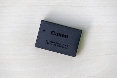Canon Kameraları için Lityum-Ion Batarya LP-E17: 7.2V, 1040 mt