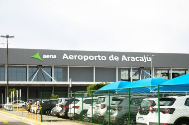 Uluslararası Aracaju Havaalanı Cephesi, Sergipe, Brezilya.