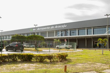 Uluslararası Aracaju Havaalanı Cephesi, Sergipe, Brezilya.
