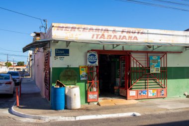 Tipik Brezilya marketi..