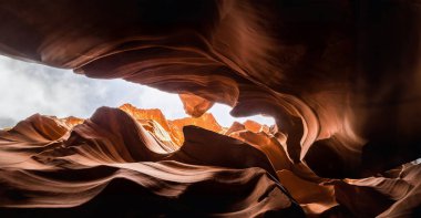 Arizona 'daki Aşağı Antilop Kanyonu. ABD