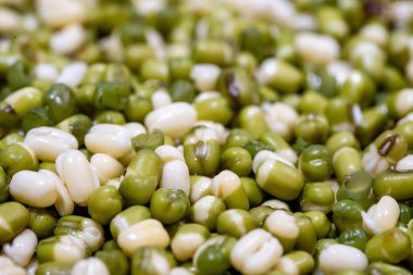 yeşil gram makro sağlıklı yiyecek.