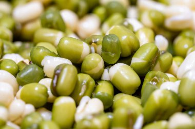 yeşil gram makro sağlıklı yiyecek.