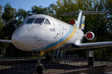 Old airplane in Kiev National Aviation Museum